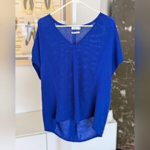 Vince Cobalt Blue Cashmere Vest Top S